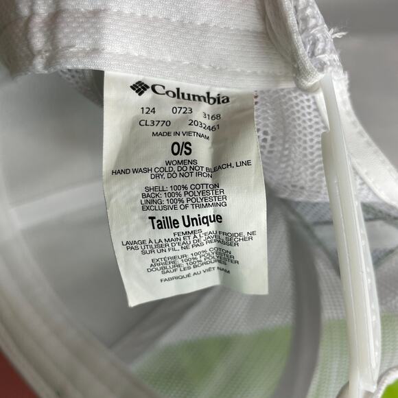 Women's One Size Columbia PFG American Flag Decal Blue Trucker Hat - Picture 6 of 6